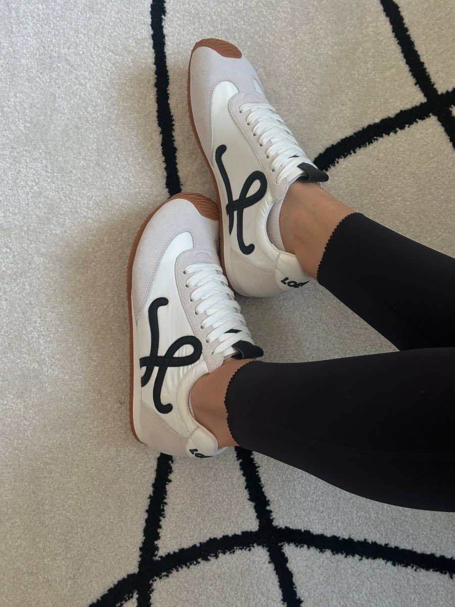Loewe Ballet Runner White Black Gum - oceanhype - 
