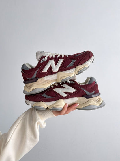 New Balance 9060 Washed Burgundy - oceanhype - 