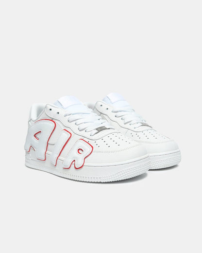 NIke Air Force Plant Flea White Red - oceanhype - 