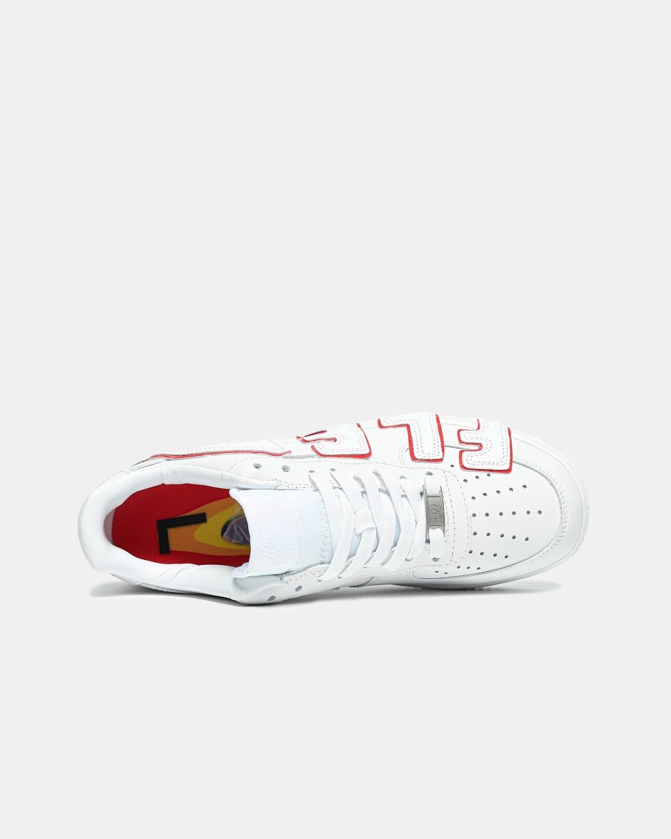 NIke Air Force Plant Flea White Red - oceanhype - 
