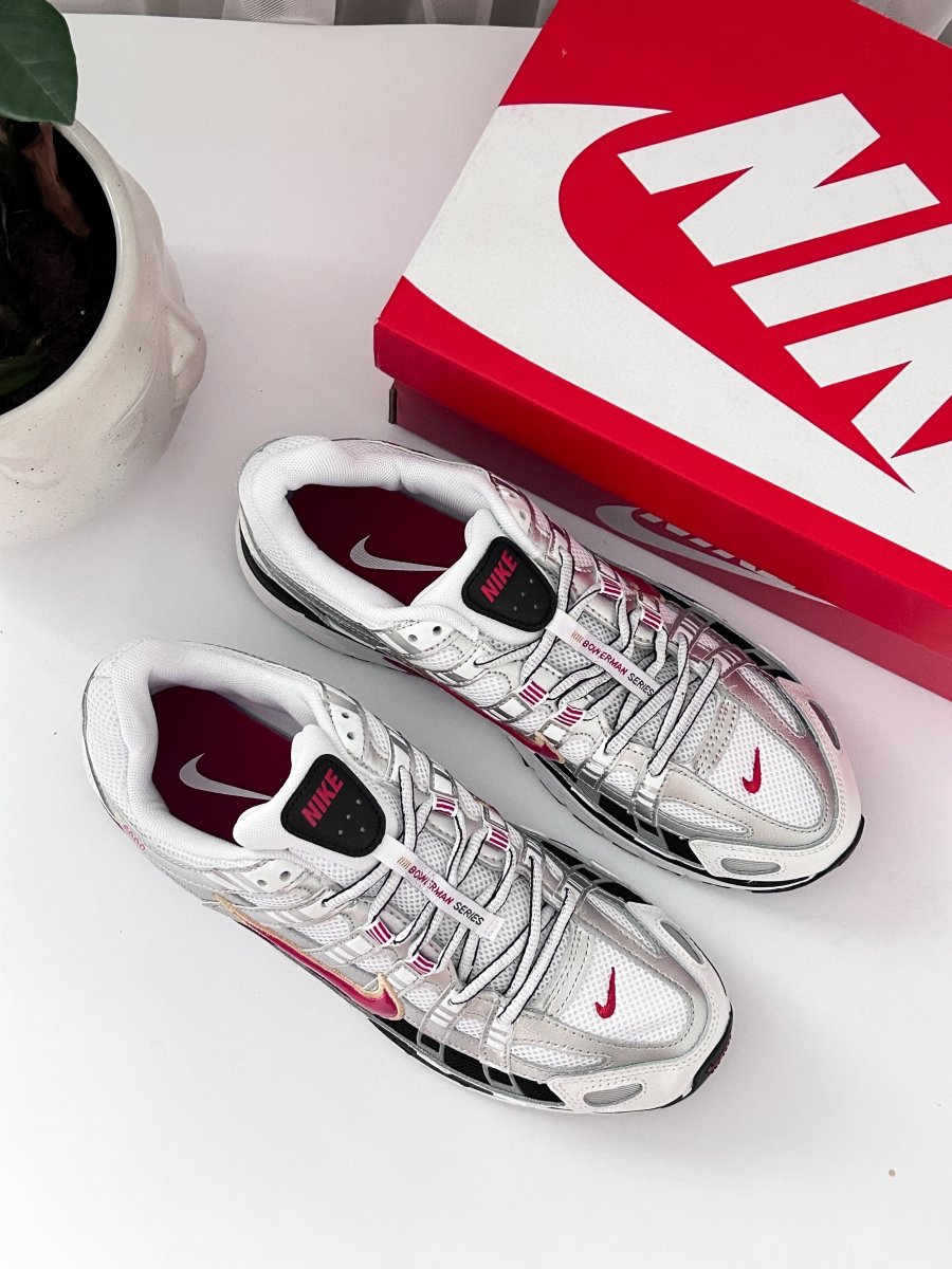 Nike P - 6000 CNPT Metallic Silver Red - oceanhype - 