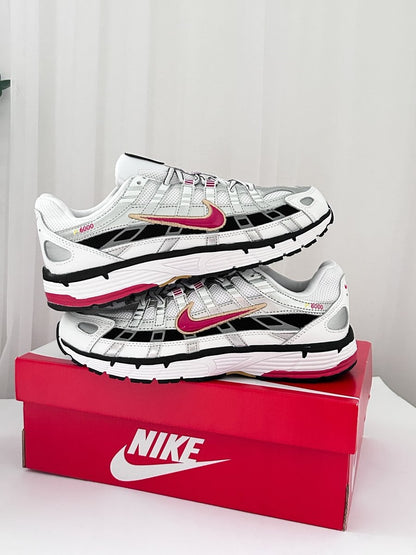 Nike P - 6000 CNPT Metallic Silver Red - oceanhype - 