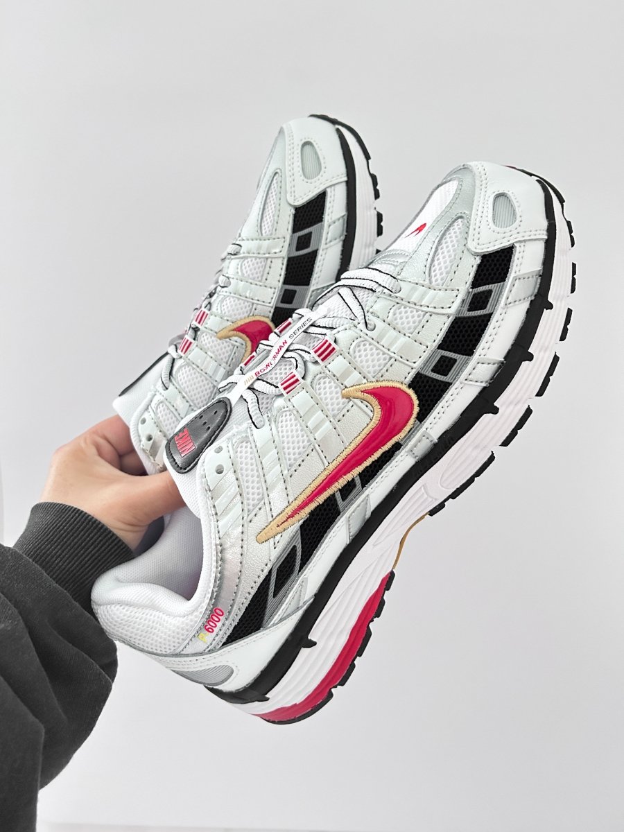 Nike P - 6000 CNPT Metallic Silver Red - oceanhype - 