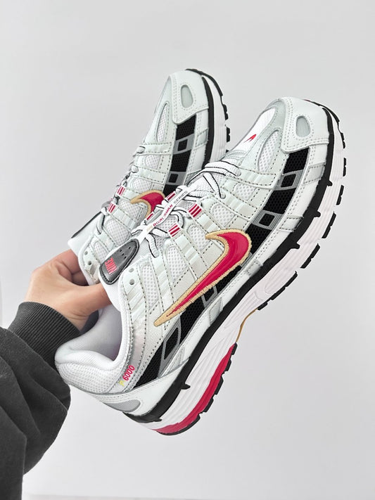 Nike P - 6000 CNPT Metallic Silver Red - oceanhype - 