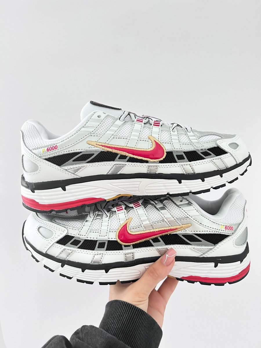 Nike P - 6000 CNPT Metallic Silver Red - oceanhype - 