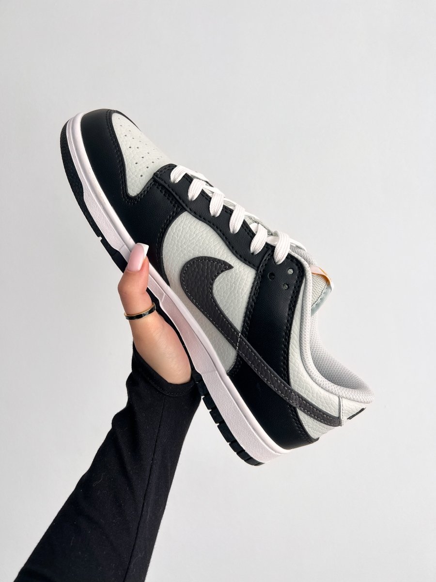 Nike Dunk Low Black Total Orange Mini Swoosh - oceanhype - 