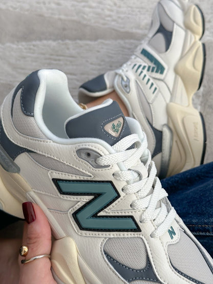 New Balance 9060 White Teal - oceanhype - 