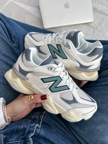 New Balance 9060 White Teal - oceanhype - 