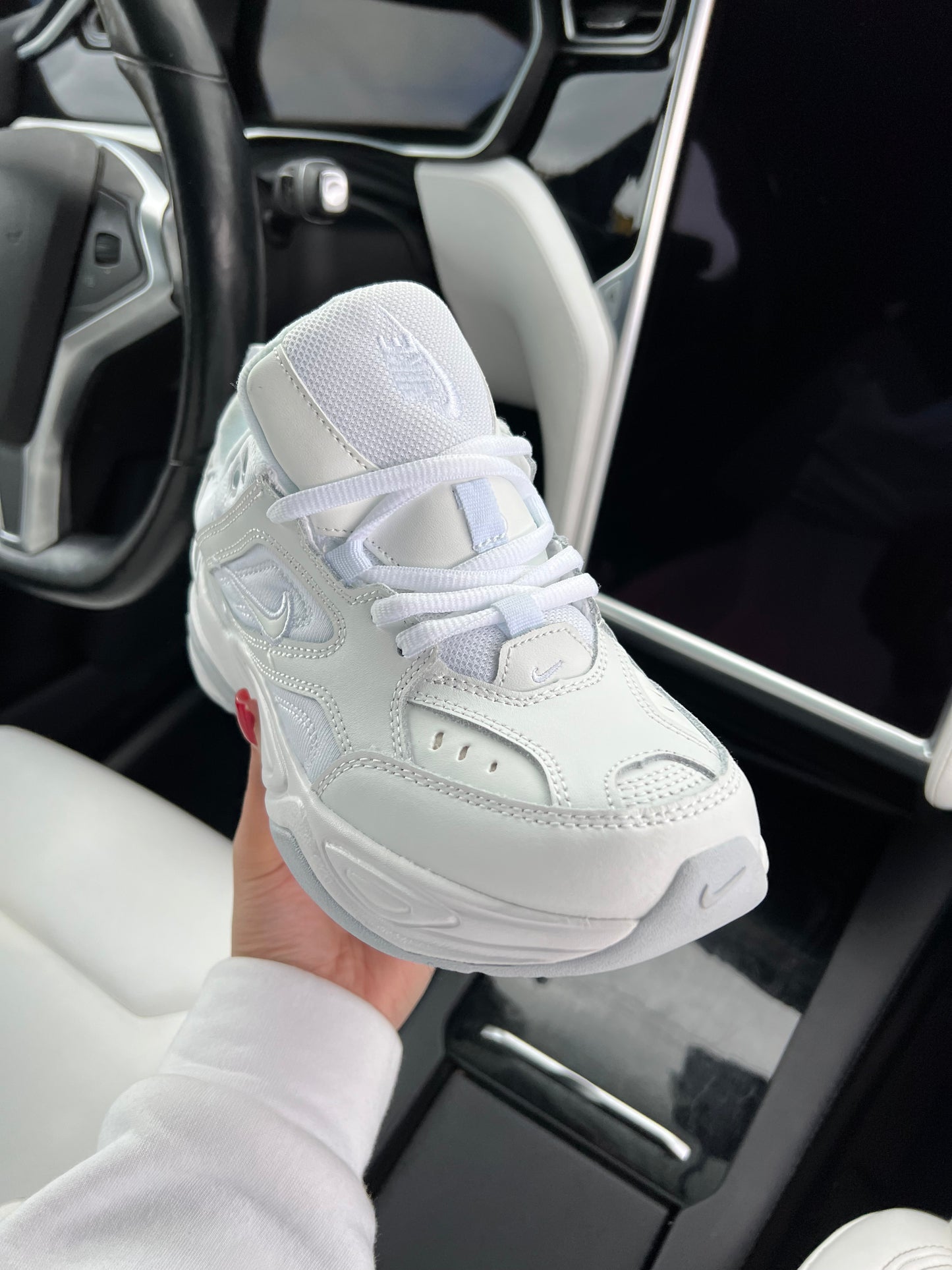 Nike M2K Tekno White Pure Platinum