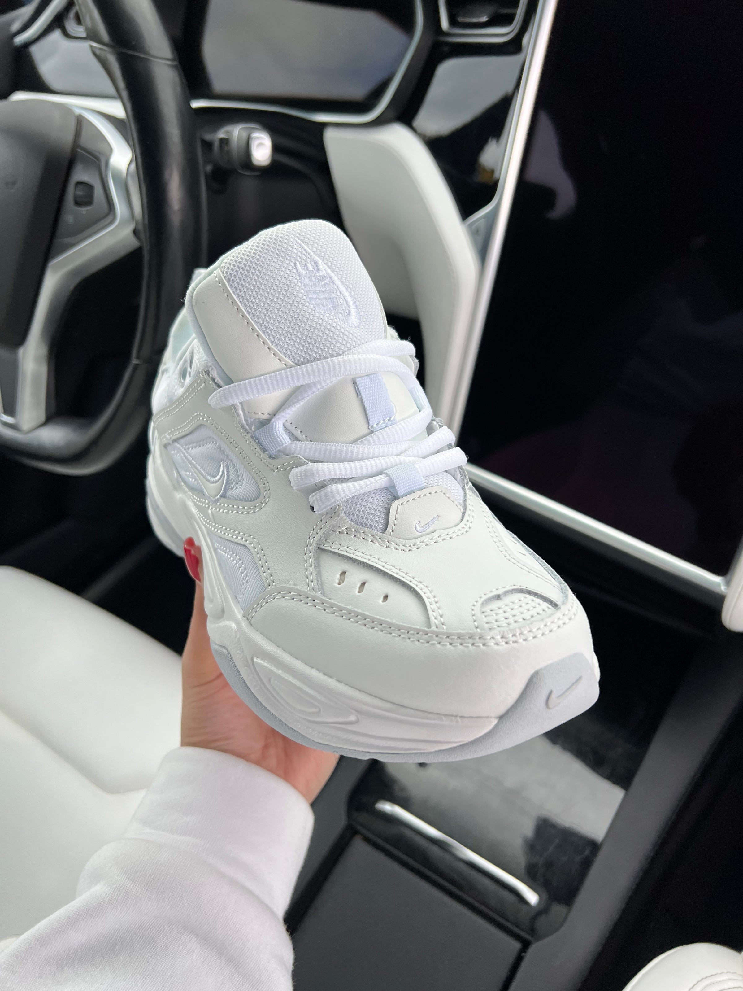Nike M2K Tekno White Pure Platinum