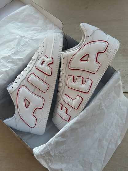 NIke Air Force Plant Flea White Red - oceanhype - 