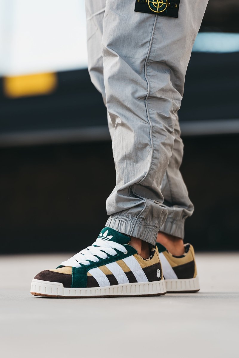 Adidas LWST x Bape Beige Green White Brown - oceanhype - 