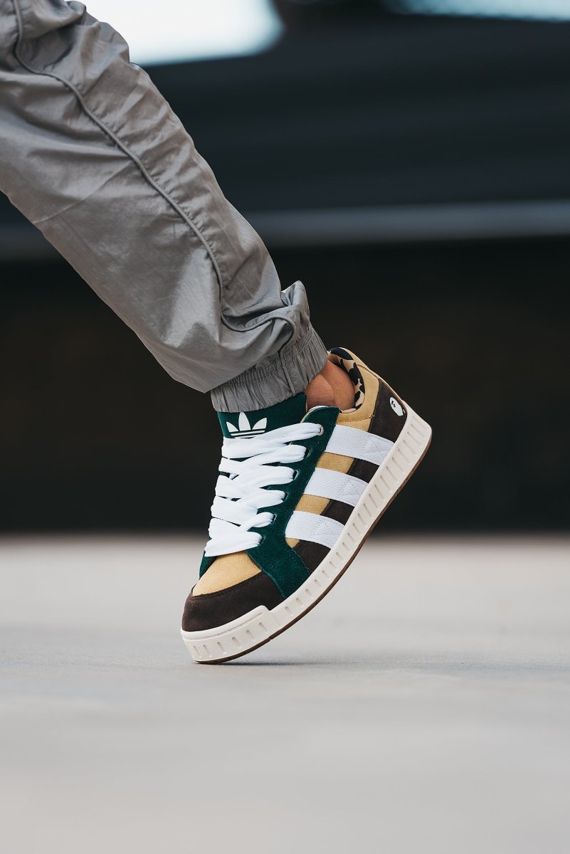 Adidas LWST x Bape Beige Green White Brown - oceanhype - 