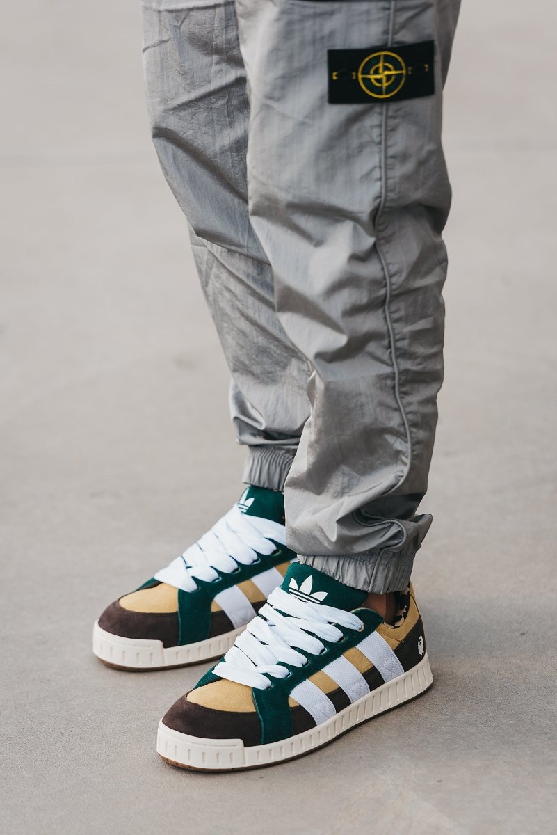 Adidas LWST x Bape Beige Green White Brown - oceanhype - 