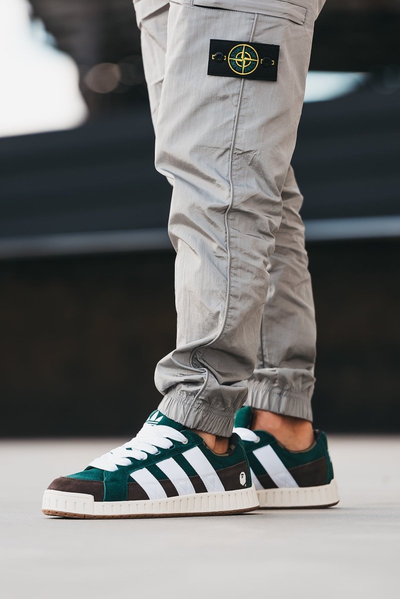 Adidas LWST x Bape Green Brown White - oceanhype - 