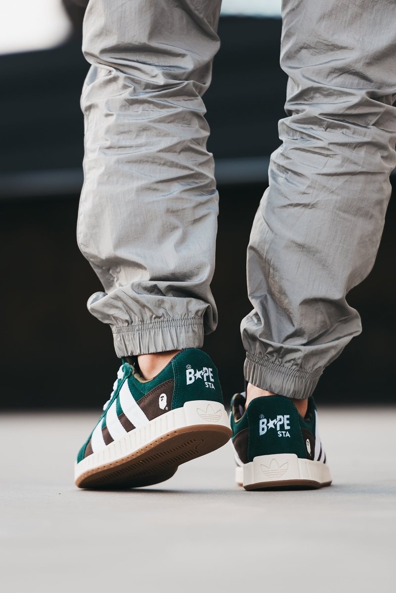 Adidas LWST x Bape Green Brown White - oceanhype - 