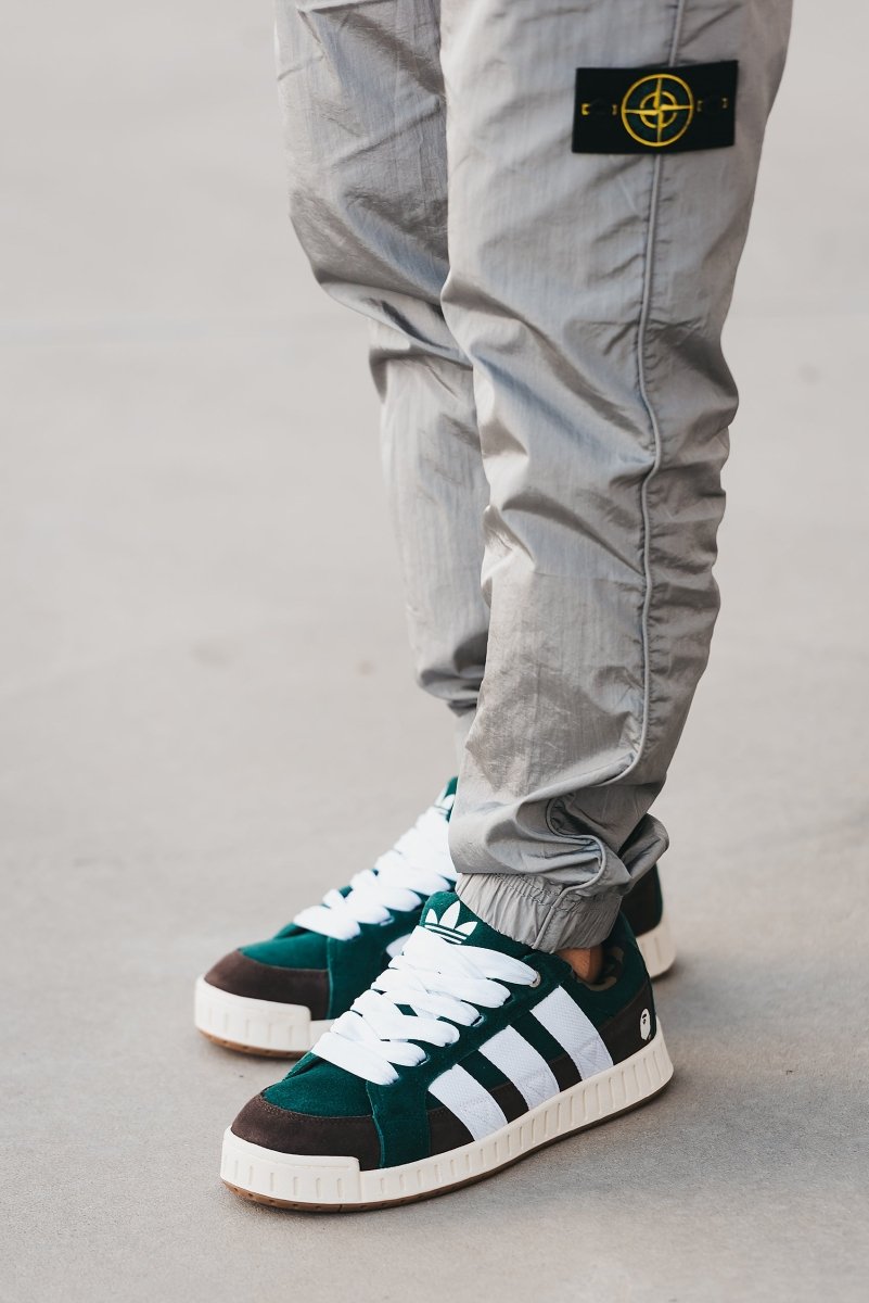 Adidas LWST x Bape Green Brown White - oceanhype - 
