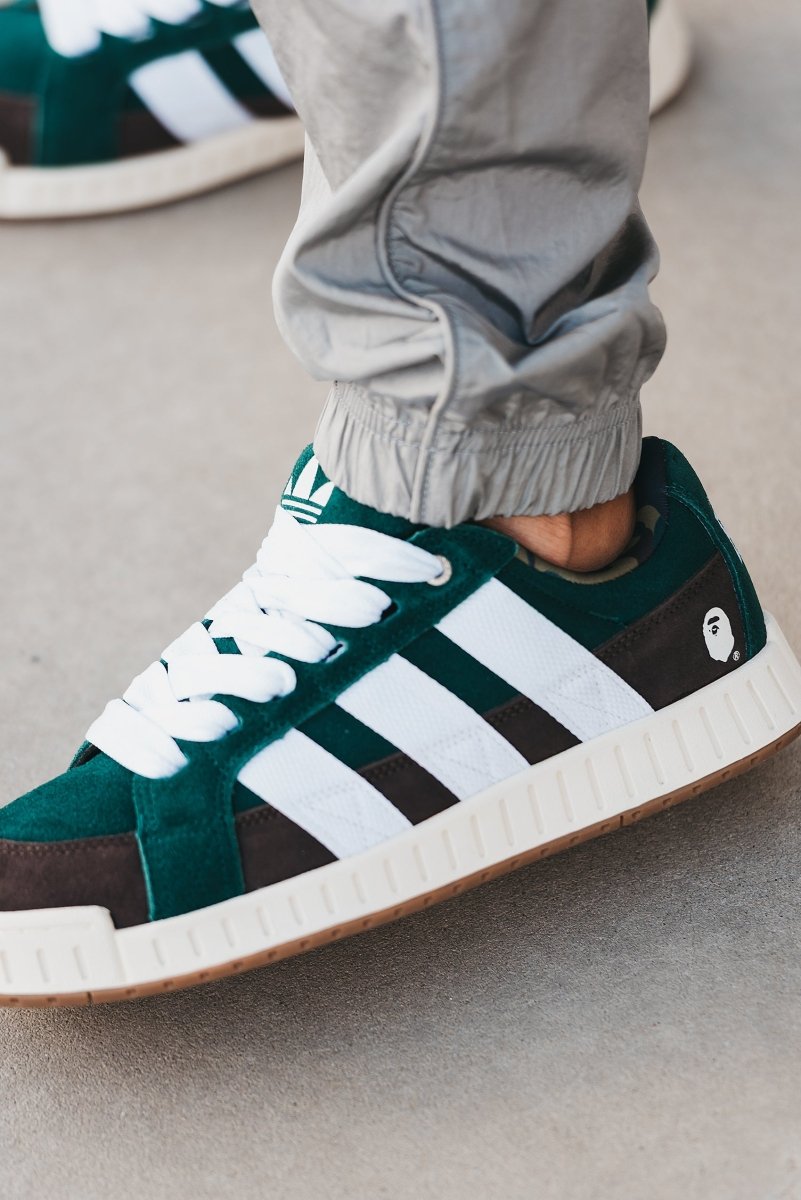 Adidas LWST x Bape Green Brown White - oceanhype - 