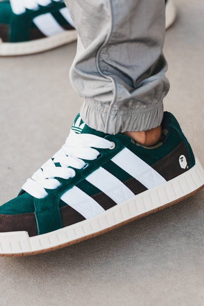 Adidas LWST x Bape Green Brown White - oceanhype - 