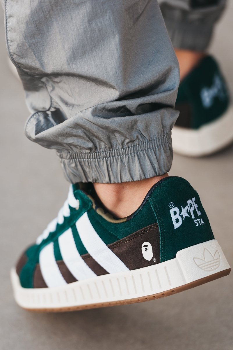 Adidas LWST x Bape Green Brown White - oceanhype - 
