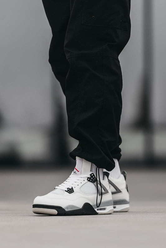 Nike Air Jordan 4 Retro White Cement - oceanhype - 