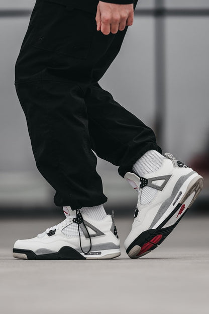 Nike Air Jordan 4 Retro White Cement - oceanhype - 