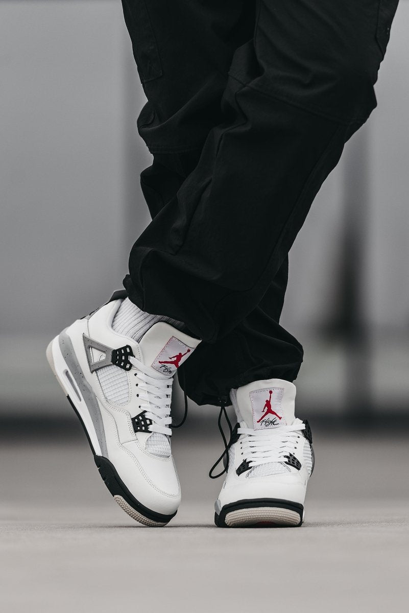 Nike Air Jordan 4 Retro White Cement - oceanhype - 