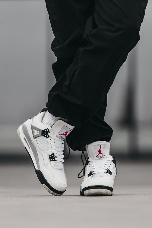 Nike Air Jordan 4 Retro White Cement - oceanhype - 
