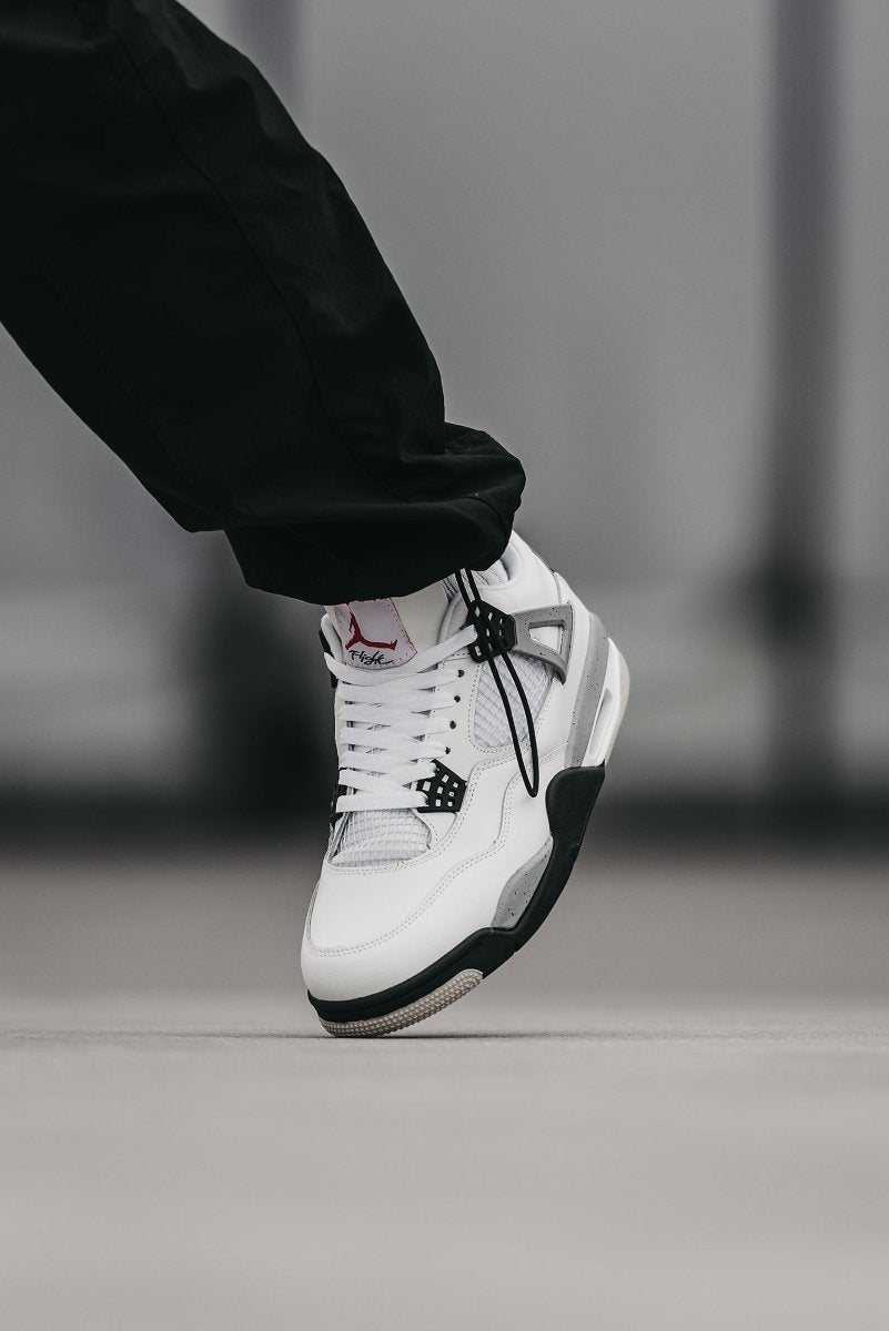 Nike Air Jordan 4 Retro White Cement - oceanhype - 
