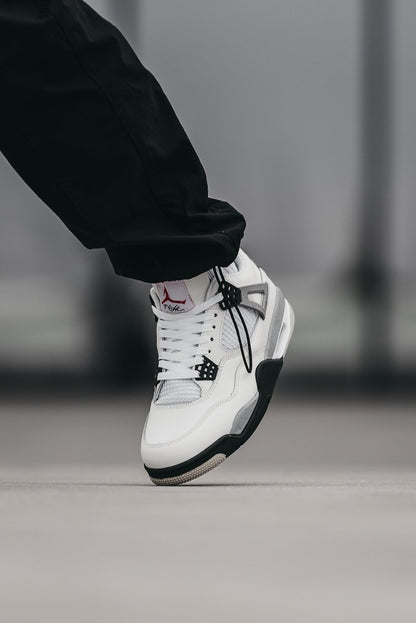 Nike Air Jordan 4 Retro White Cement - oceanhype - 
