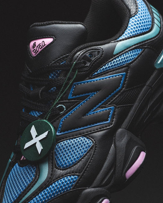 New Balance 9060 Black Blue Agate - oceanhype - 