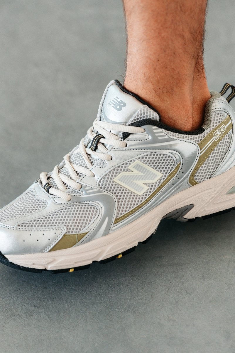 New Balance 530 Silver Gold - oceanhype - 