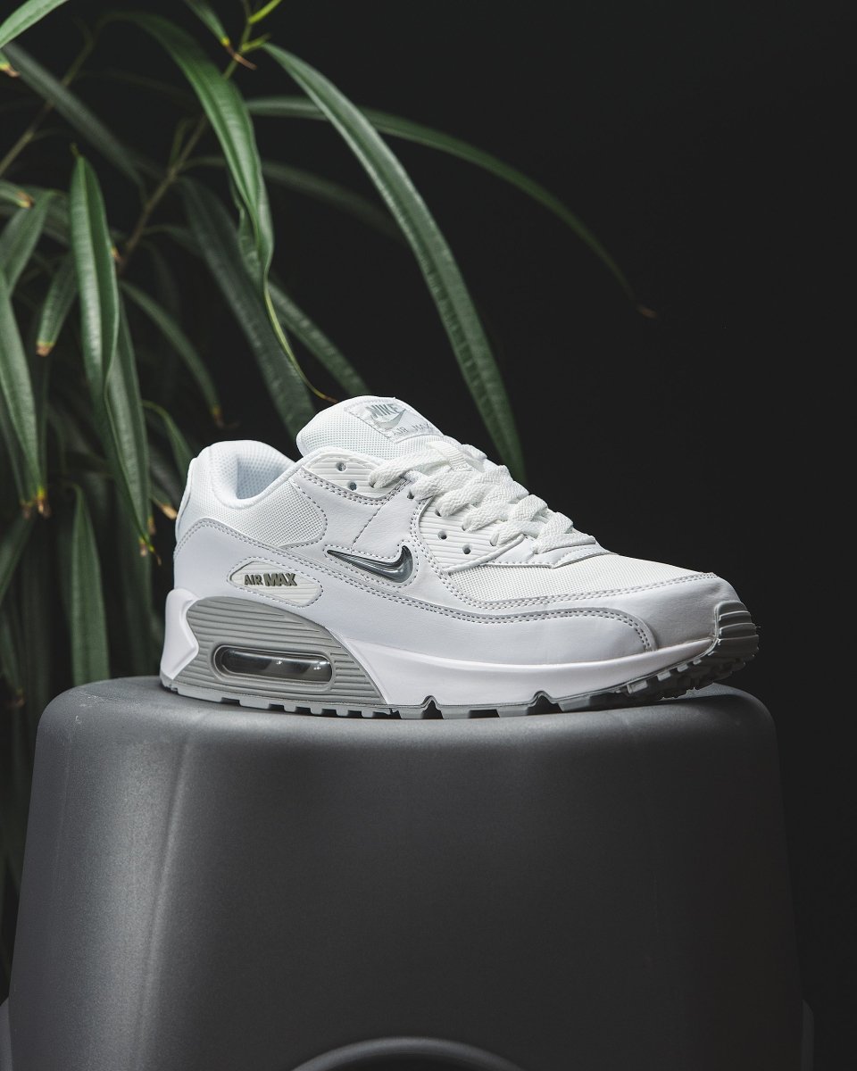 Nike Air Max 90 White Grey - oceanhype - 