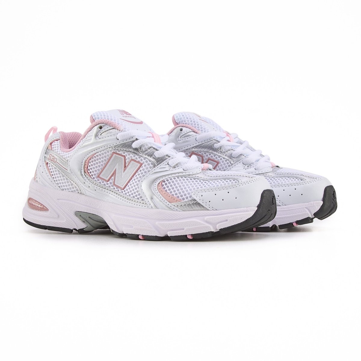 New Balance 530 White Silver Pink - oceanhype - 