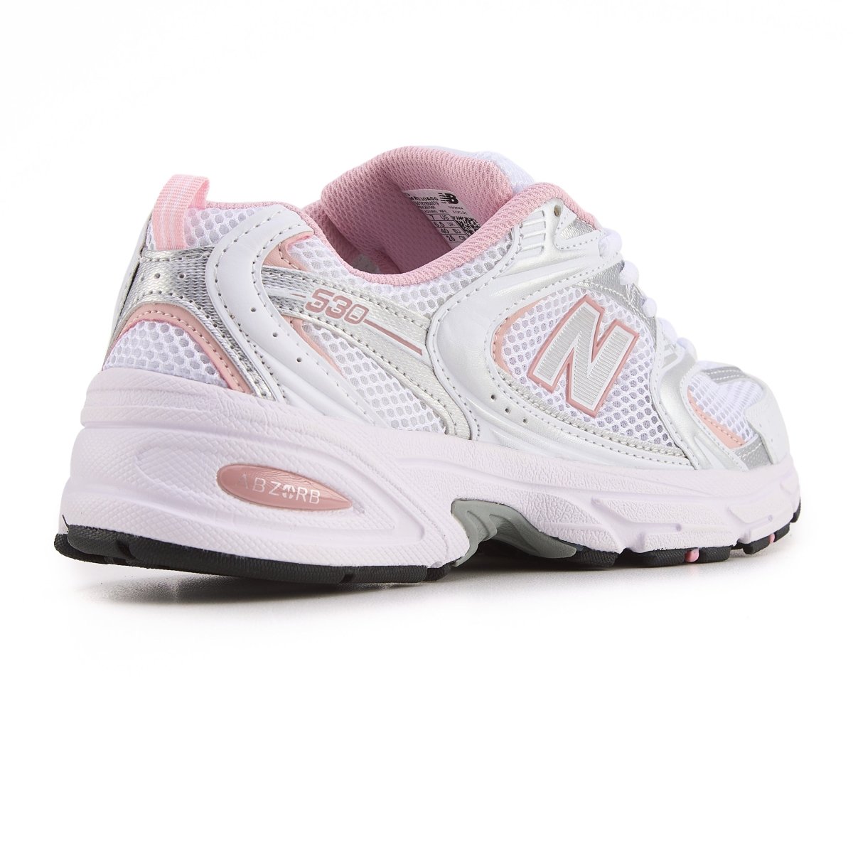 New Balance 530 White Silver Pink - oceanhype - 