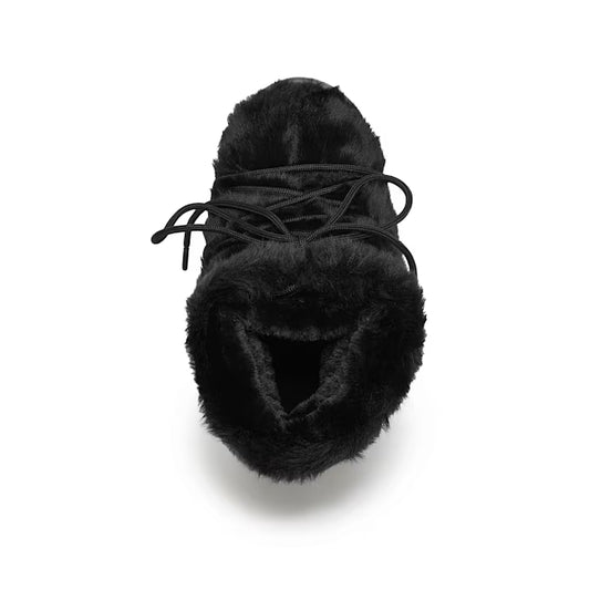 Moon Boot Tecnica Icon low faux fur black