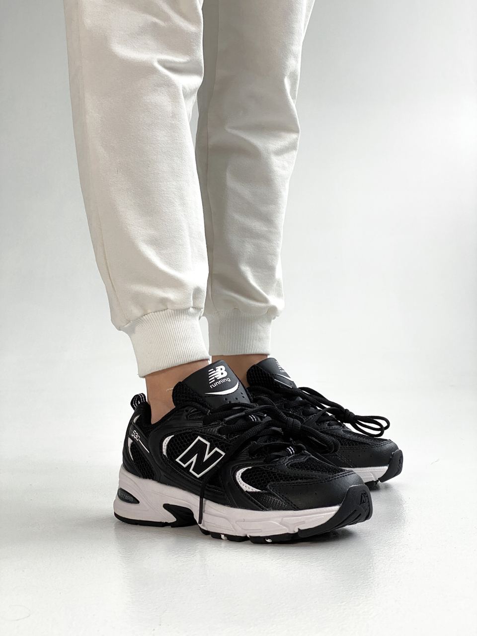 New Balance 530 Black/White - oceanhype - 