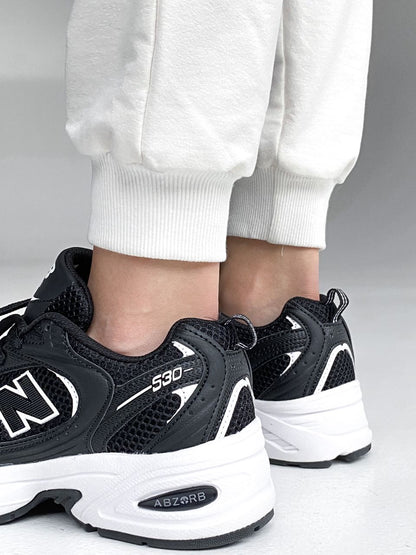 New Balance 530 Black/White - oceanhype - 