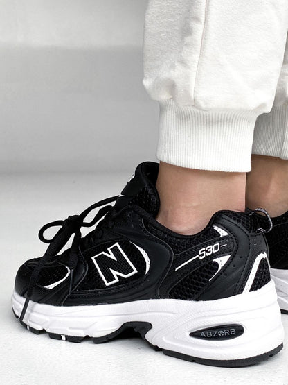 New Balance 530 Black/White - oceanhype - 
