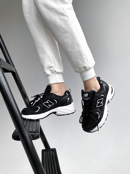 New Balance 530 Black/White - oceanhype - 