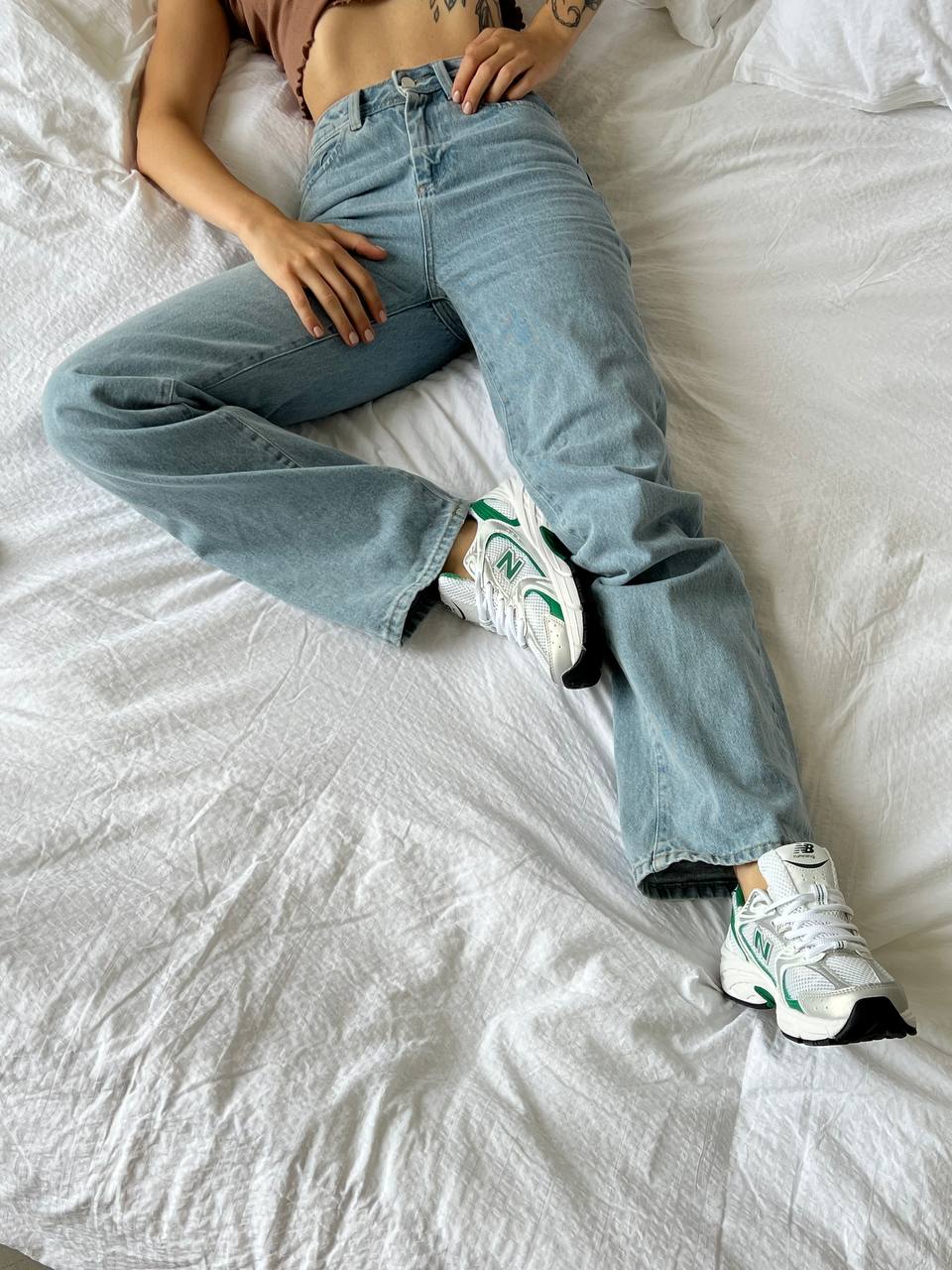 New Balance 530 White Green - oceanhype - 