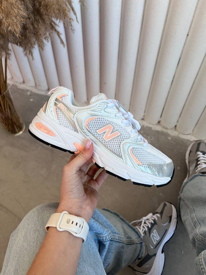 New Balance 530 White Pink - oceanhype - 