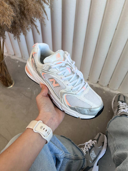 New Balance 530 White Pink - oceanhype - 