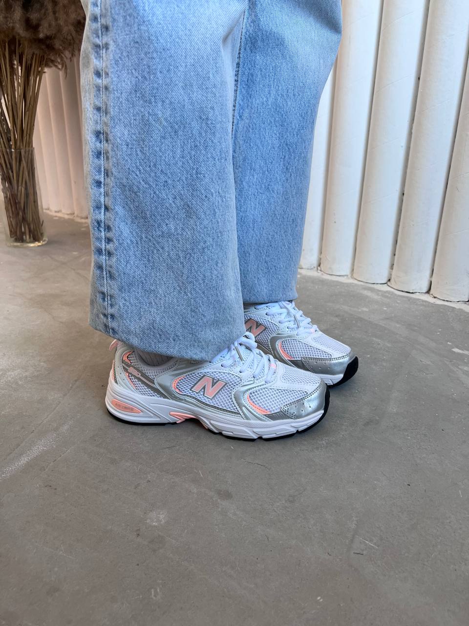 New Balance 530 White Pink - oceanhype - 