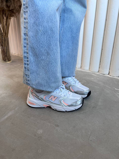 New Balance 530 White Pink - oceanhype - 