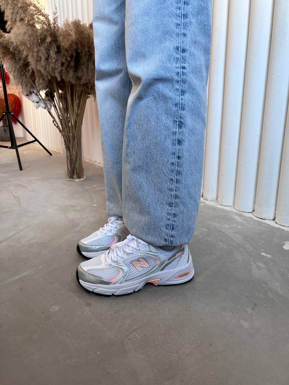 New Balance 530 White Pink - oceanhype - 