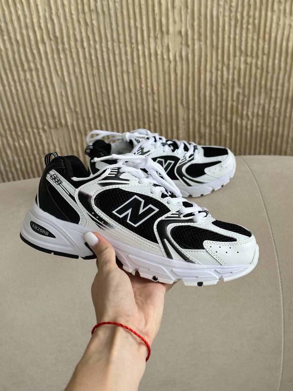 New Balance 530 Black/White - oceanhype - 