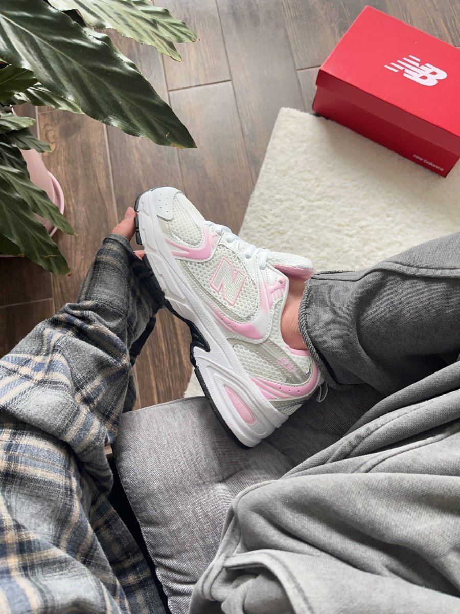 New Balance 530 White Pink Silver - oceanhype - 