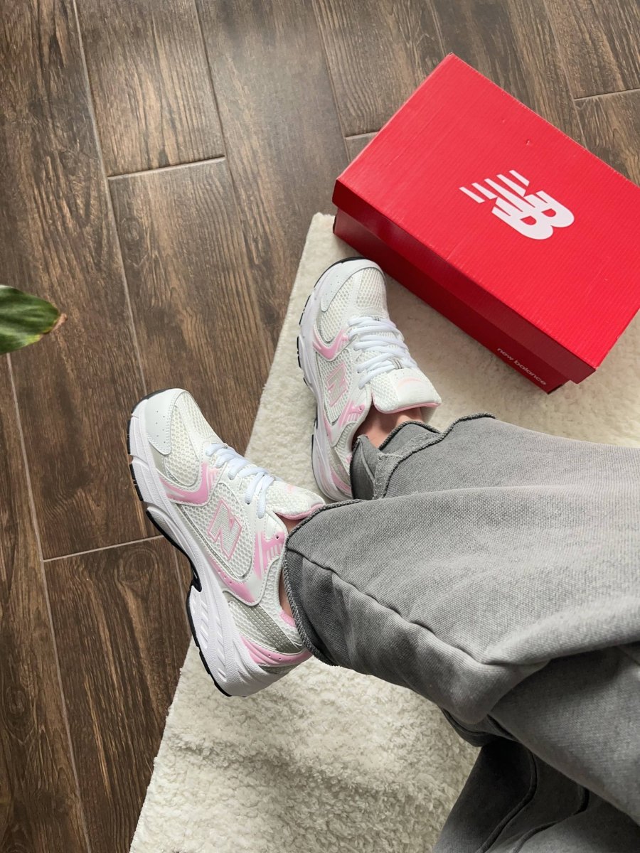 New Balance 530 White Pink Silver - oceanhype - 