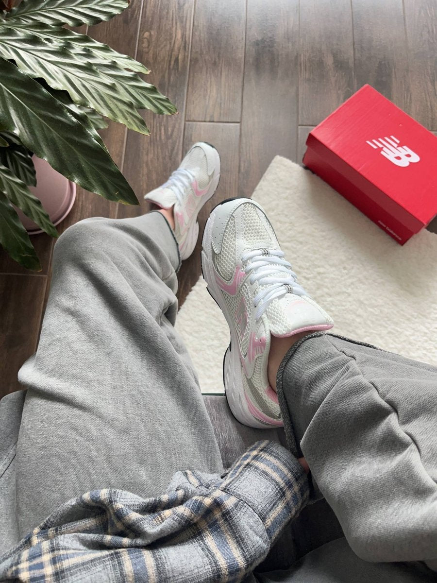 New Balance 530 White Pink Silver - oceanhype - 